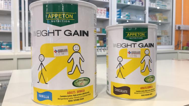 Appeton Weight Gain For Adult Chocolate 450g 900g Shopee Malaysia