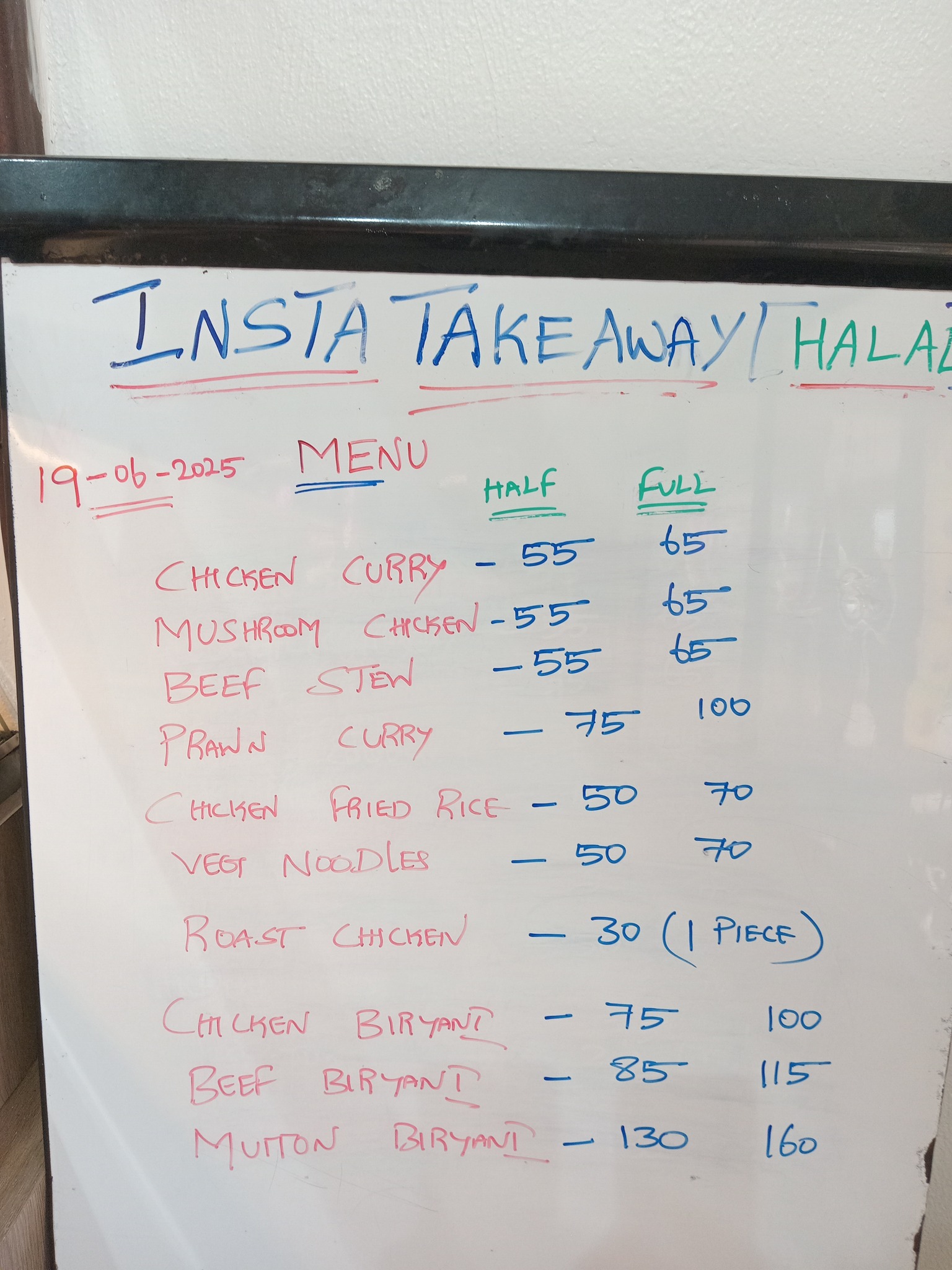 Insta Takeaway and Door Delivery