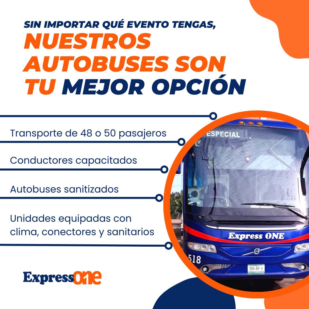 Nuestras unidades son... - Express One - Renta de Autobuses | Facebook