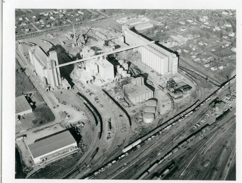 Aerial views of ADM's East and West... - Mid-Century Decatur | Facebook