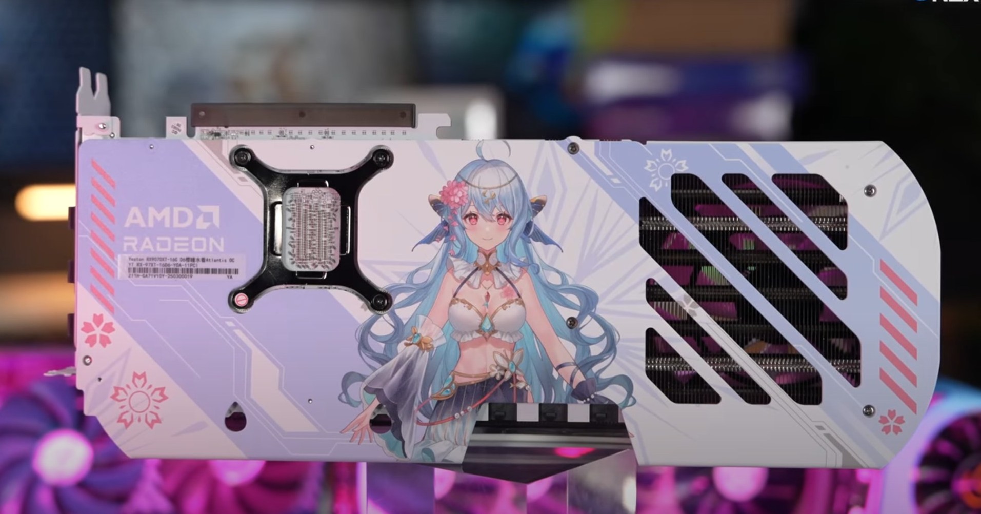 Yeston Radeon RX 6800 XT Waifu Edition (Sakura Hitomi) Image