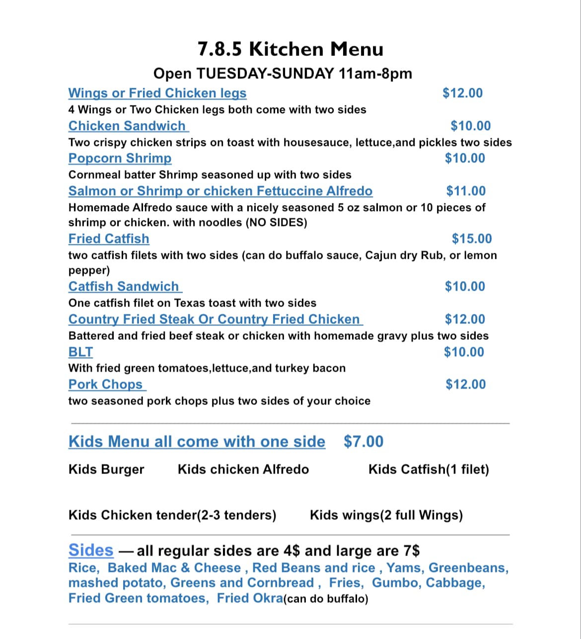 7.8.5 Kitchen | Topeka KS