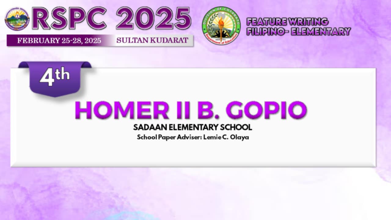 DepEd RXII SDO Cotabato... - DepEd RXII SDO Cotabato Province