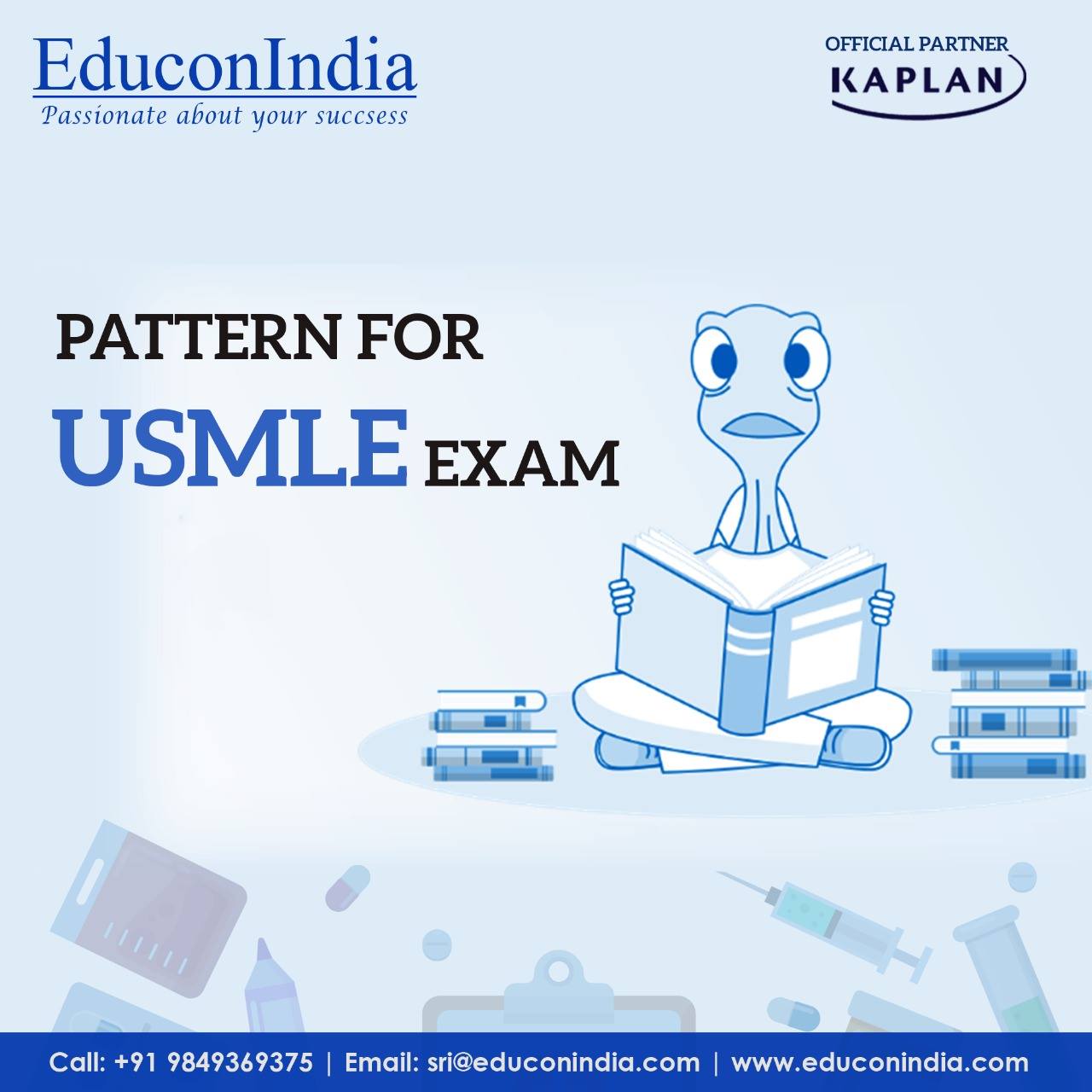 The pattern for the USMLE exam- 1.... - EduconIndia Medical