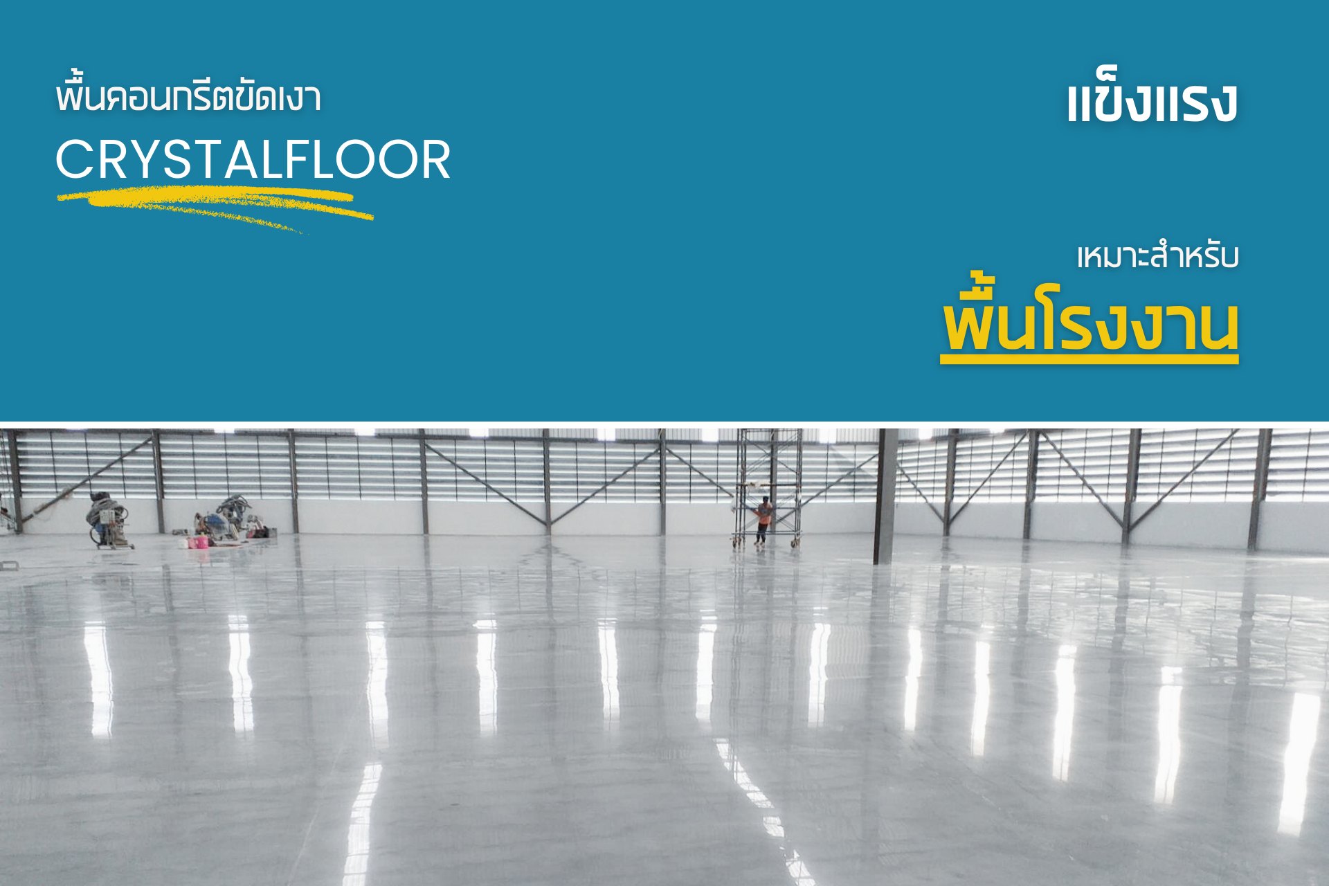 CrystalFloor - พื้น โรงงานบรรจุอาหารด้วย CrystalFloor โดย RepFloor! ⭐ 🌾