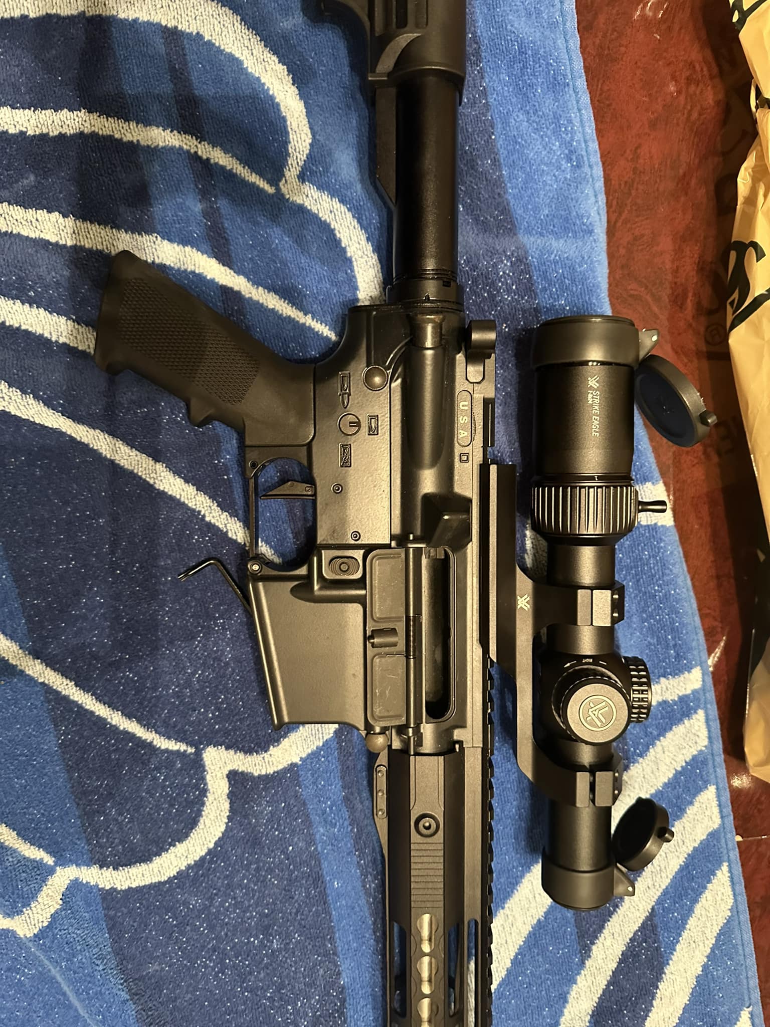 1980's original Colt 3x20 scope with inspection sticker