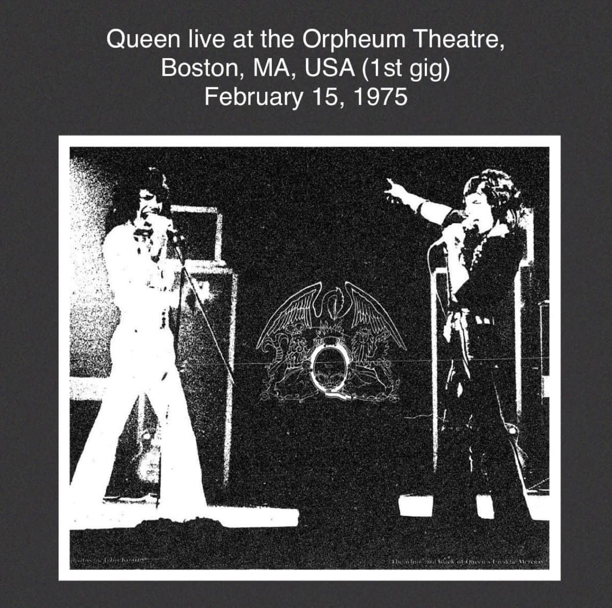 April 6, 1975, Queen performed at The Paramount Northwest Theater