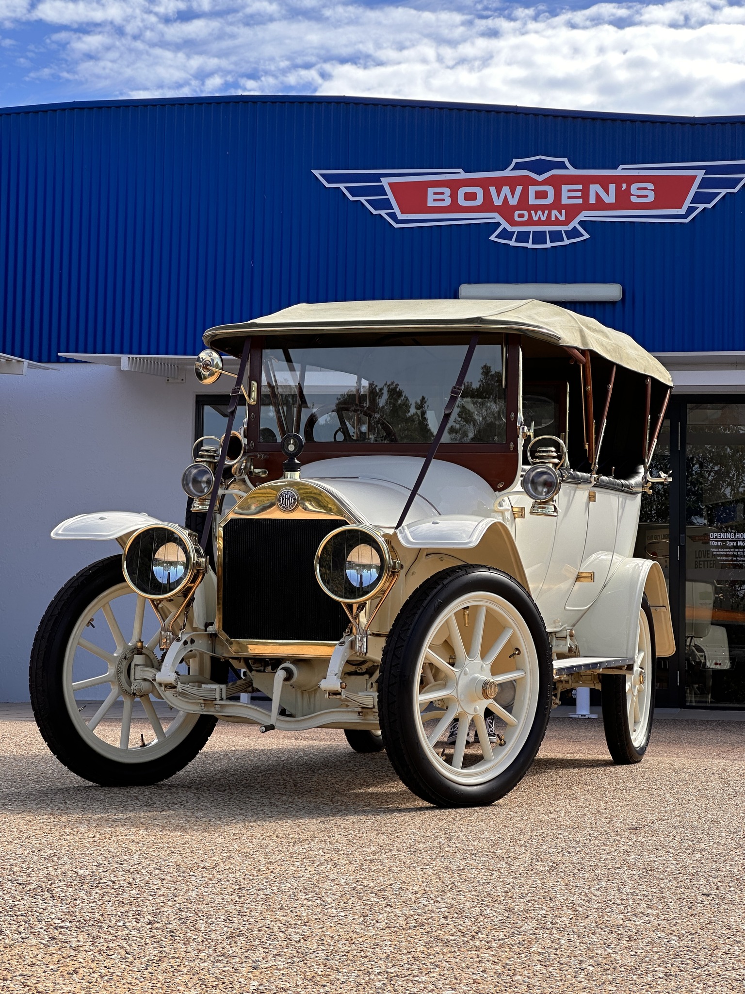 1911 BENZ 20/35 PS 木製 クラシックカー オブジェ メルセデス 木製