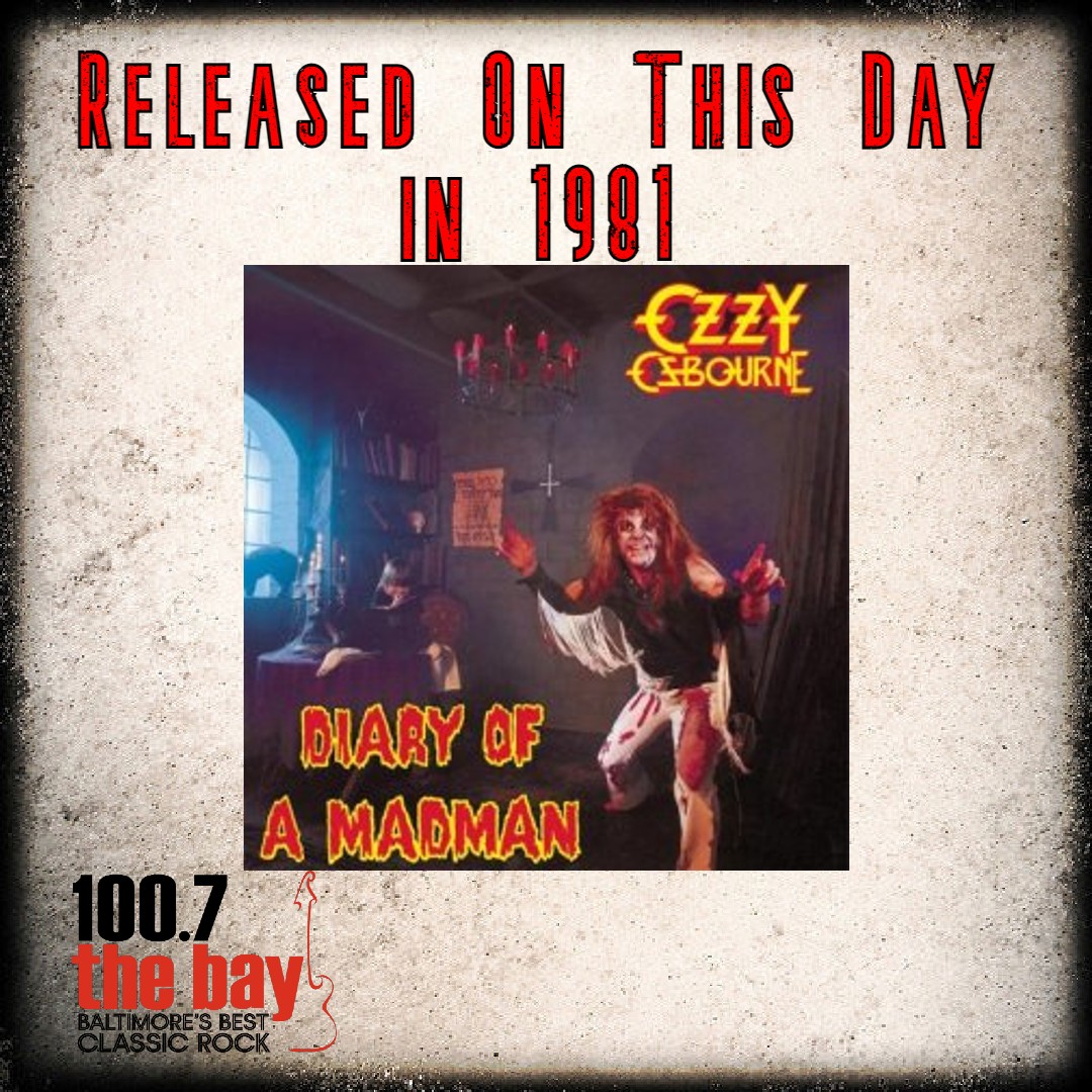 On this day in 1981, Ozzy Osbourne released Diary Of A Madman