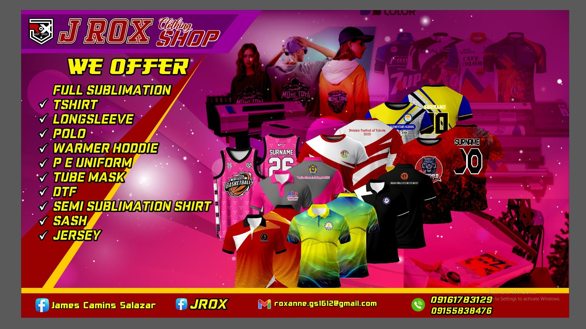 J'ROX Clothing