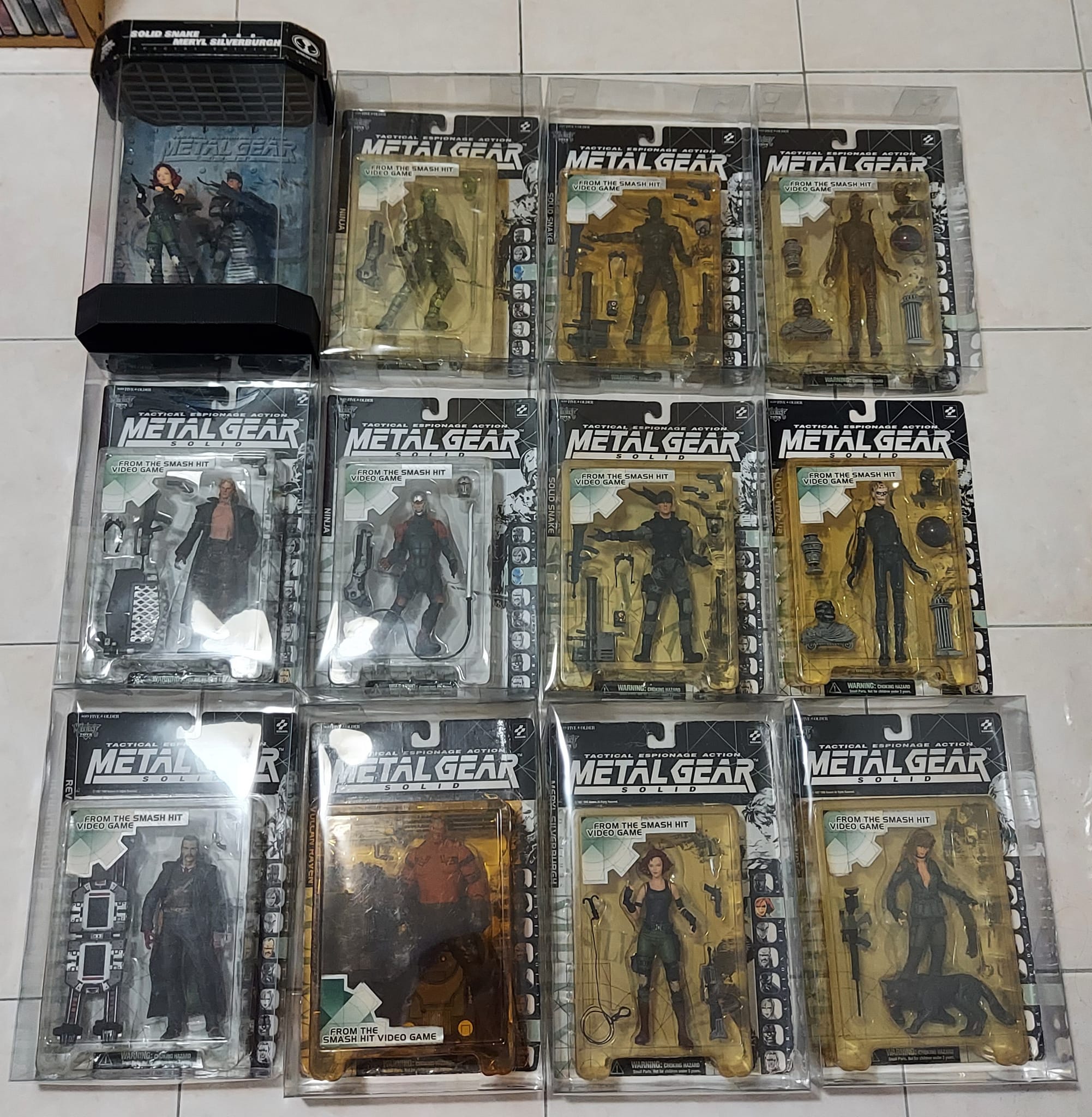 Completing metal gear solid trading card set