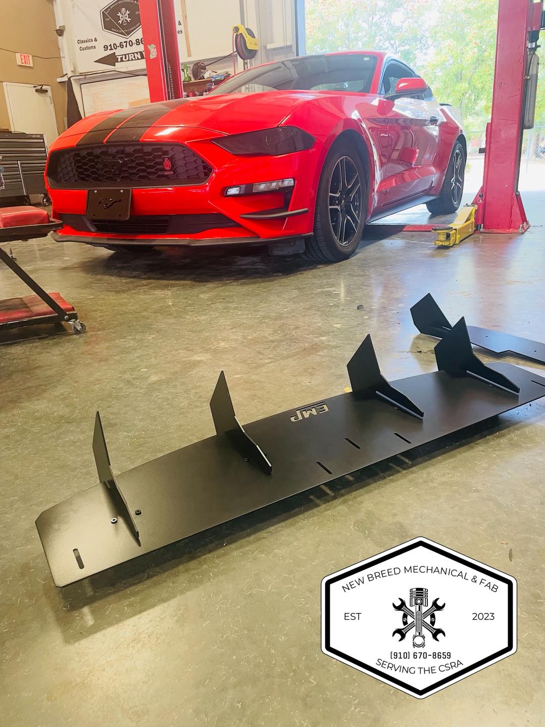 Installing this rear diffuser... - New Breed Mechanical & Fab | Facebook