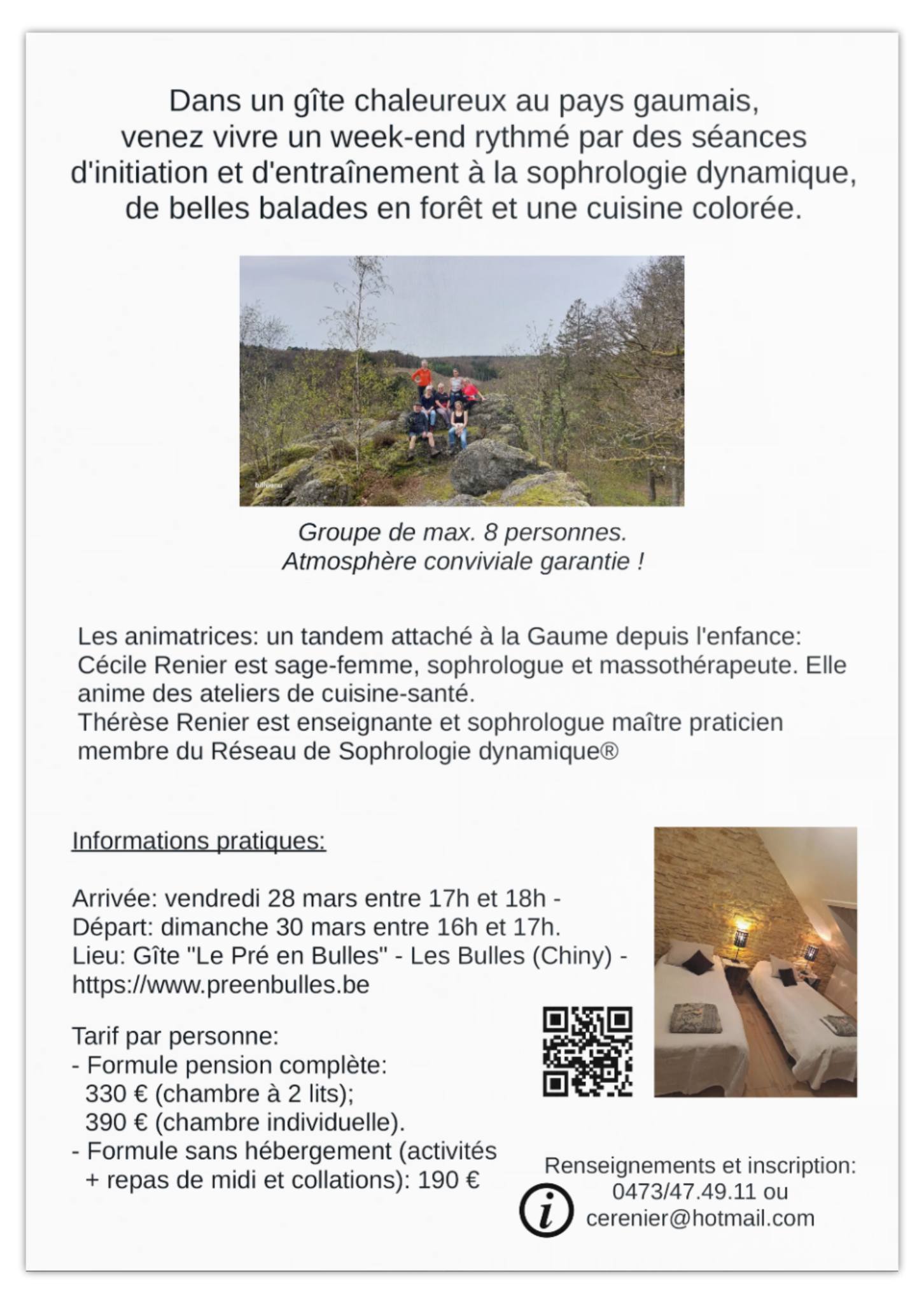 Sophrologie en pays gaumais