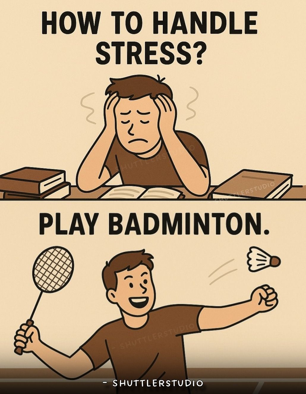 Shuttlerstudio - Very simple 🏸😘 #badminton #badmintonfun... | Facebook
