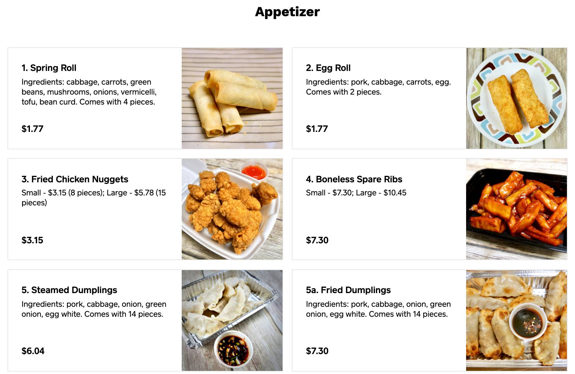 Chef Lin's To Go | Lubbock TX