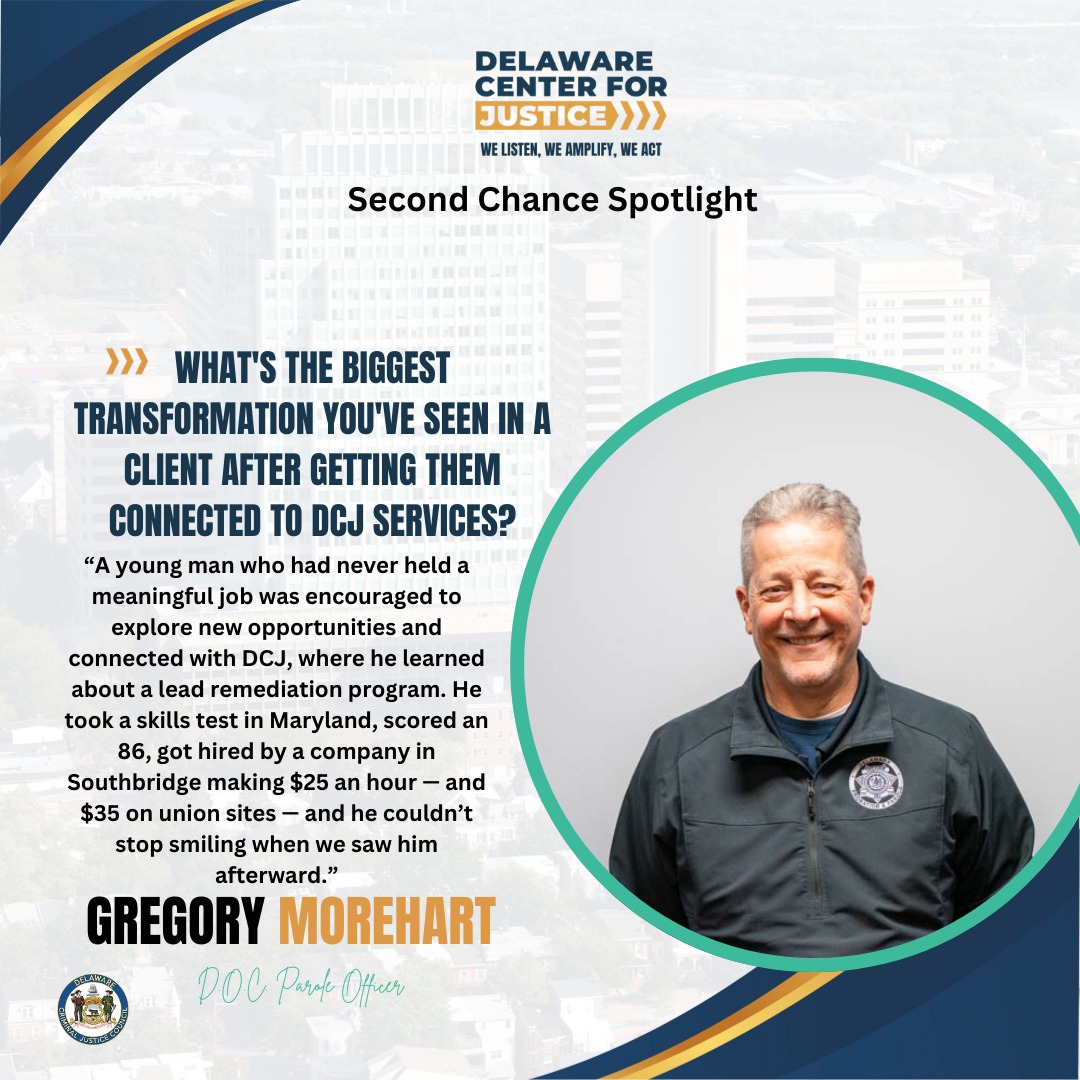 Delaware Center for Justice, Inc. - Meet Gregory Morehart, a dedicated ...