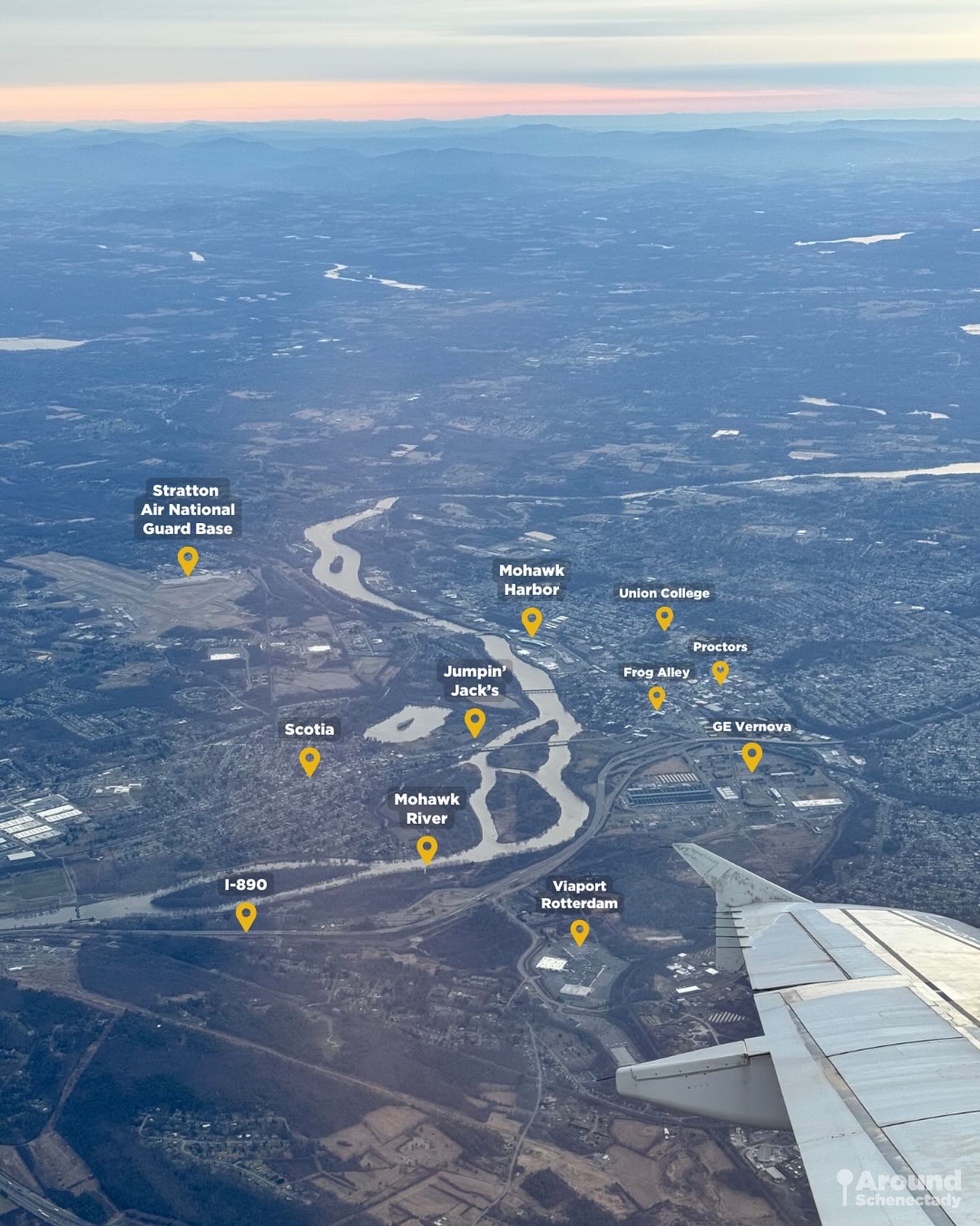 Around Schenectady