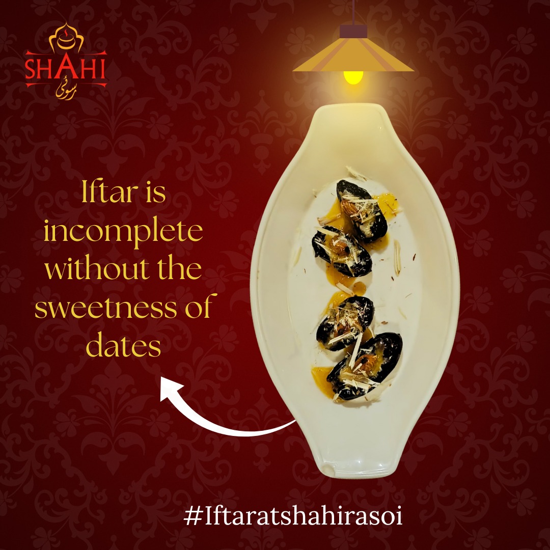 Shahi - Iftar feels incomplete without the sweetness of dates! 🌙 # ...