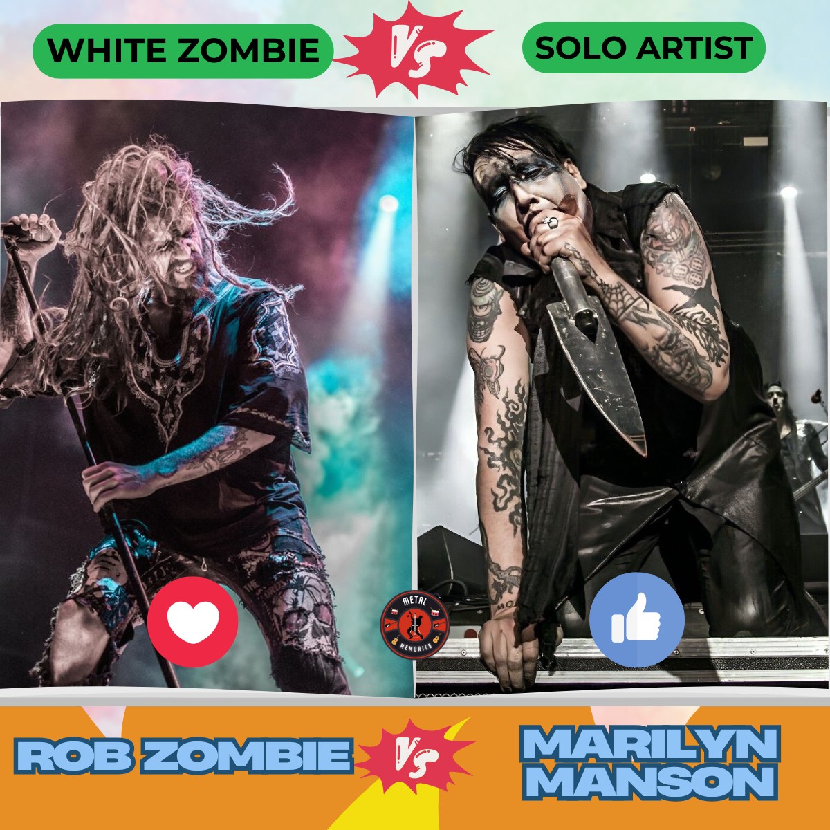 Marilyn Manson, John 5, Ginger Fish, Rob Zombie. :)