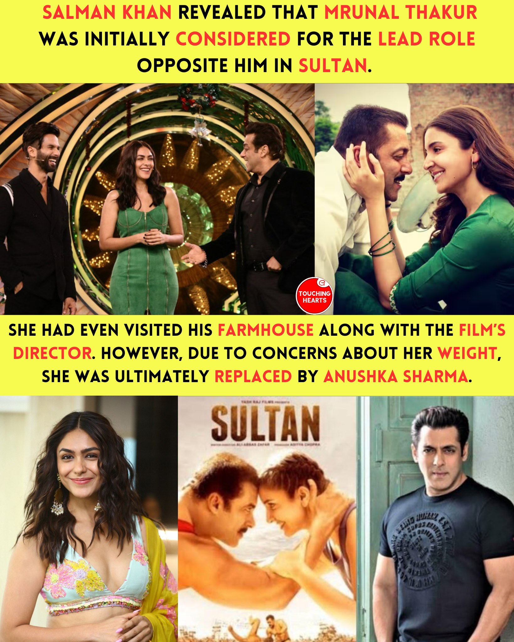 Touching Hearts - During an episode of Bigg Boss 15, Salman Khan shared
