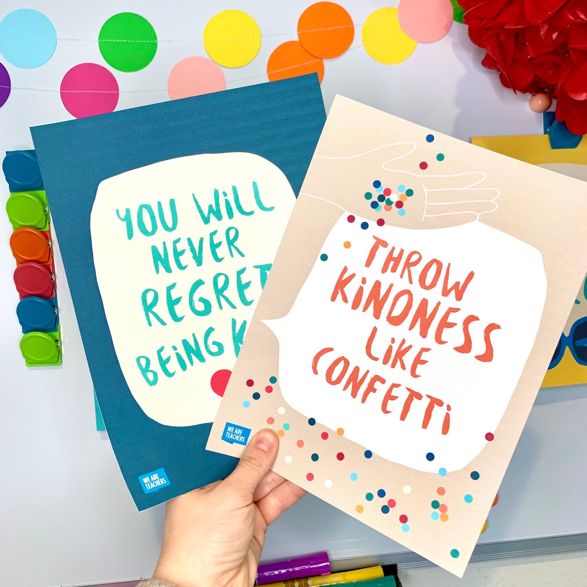 WeAreTeachers - Our free kindness posters are perfect for...