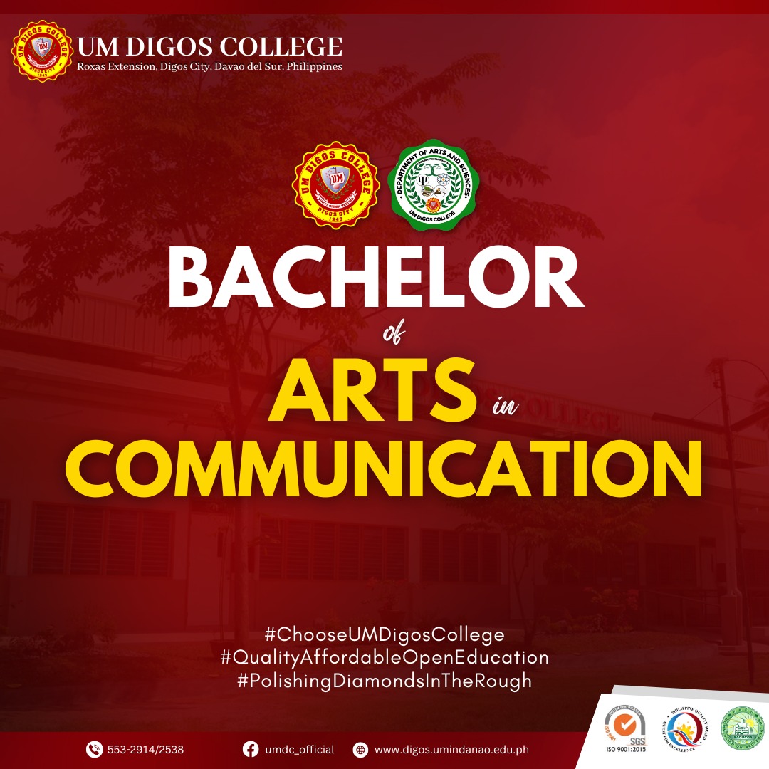 Department of Arts and Sciences - UMDC | Digos