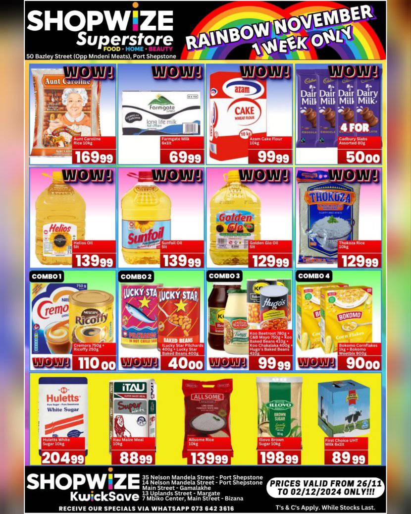 🔵🛒 Rainbow November 🛒🔵 1 Week Only!!! Get More for Less