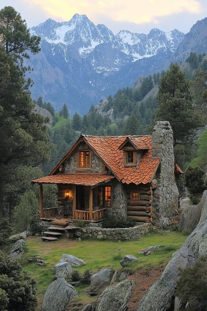 Mountain hideaway: Could this rugged tiny home with a panoramic