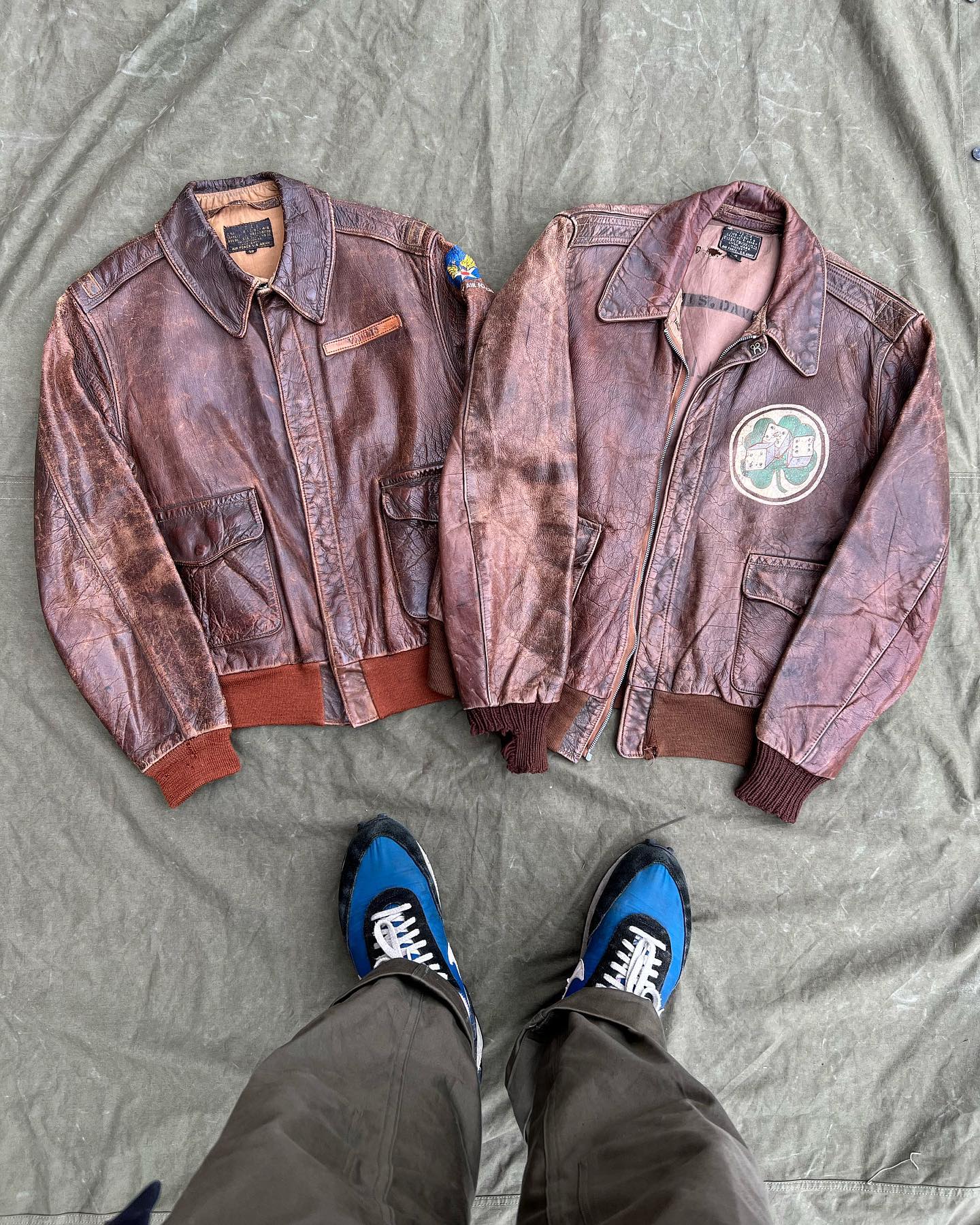 C. 1990s VF-1 Wolfpack Embroidered flight suit