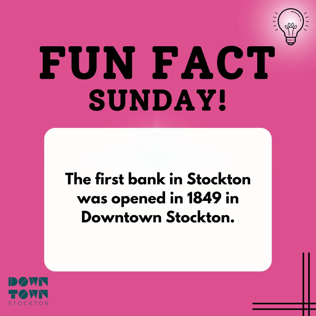 FUN FACT SUNDAY! Did you know... - Downtown Stockton Alliance | Facebook