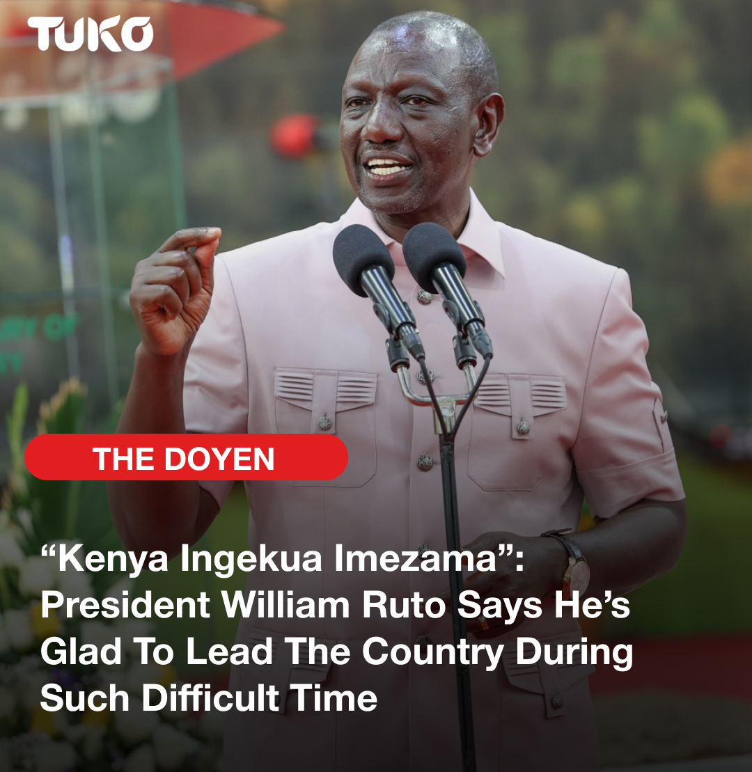 Tuko.co.ke - President William Ruto has affirmed his commitment to ...