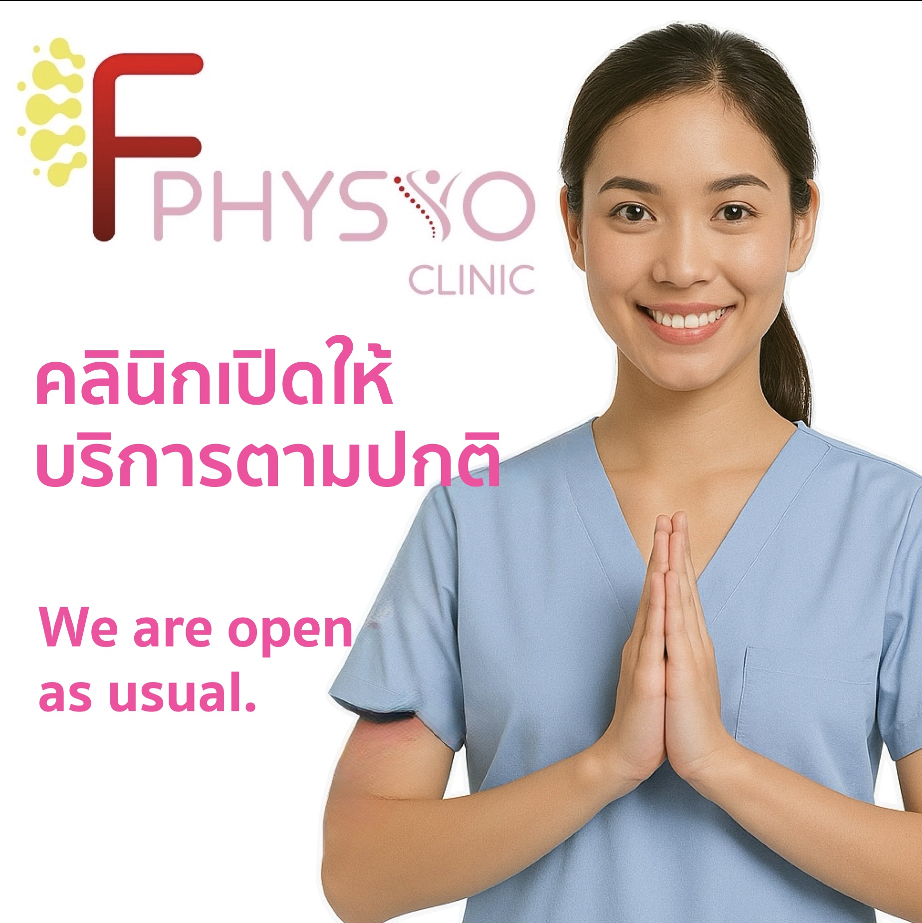 F Physio - F Physio Clinic is now open as usual. We’re here to support ...