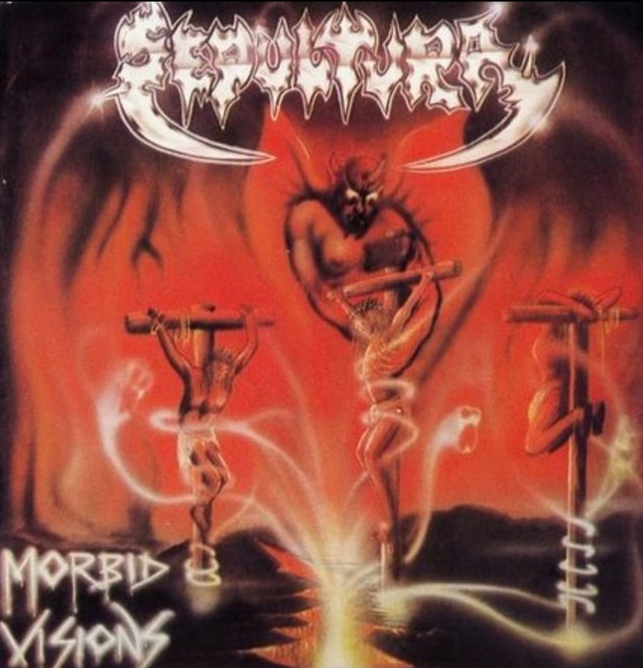 Advert of Cogumelo Records , Brazil for Overdose / Sepultura 1985