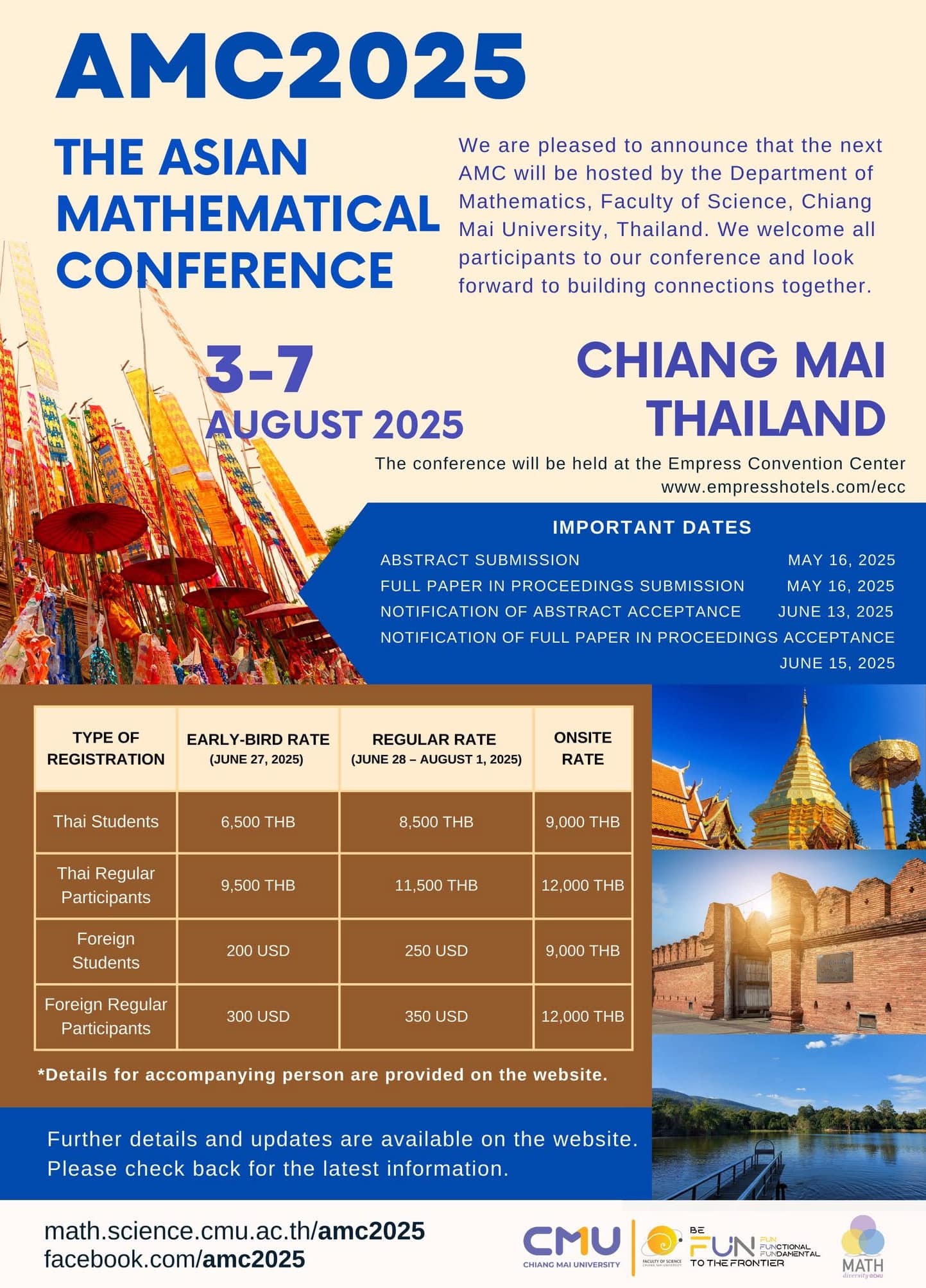Southeast - The Asian Mathematical Conference (AMC) series is a major ...