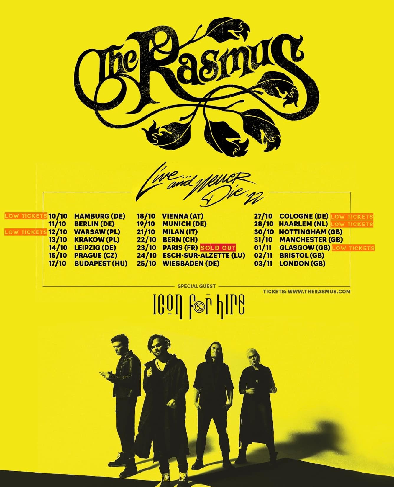 The Rasmus: Tour DVD has launched!