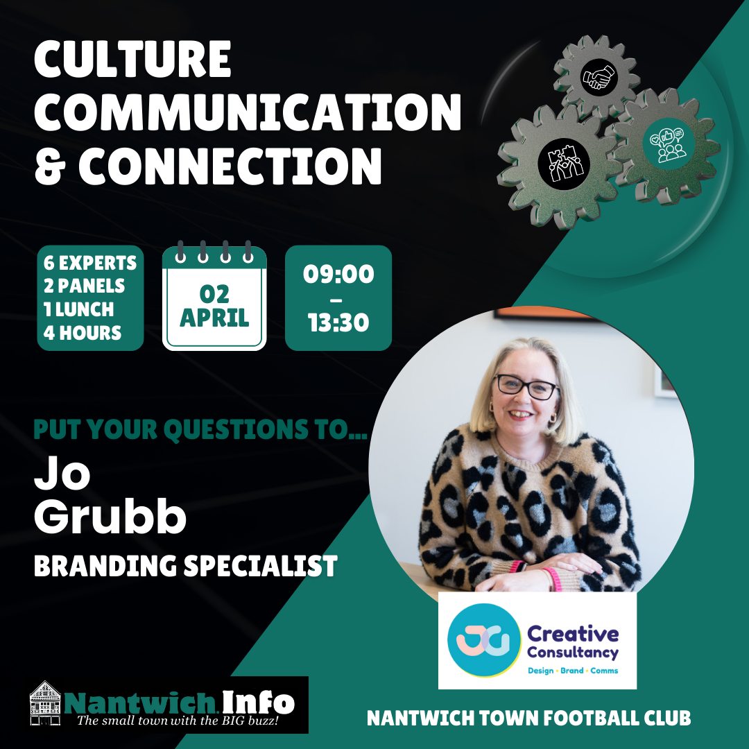 Nantwich.info - MEET A SPEAKER Jo Grubb, owner of @JG Creative has over ...