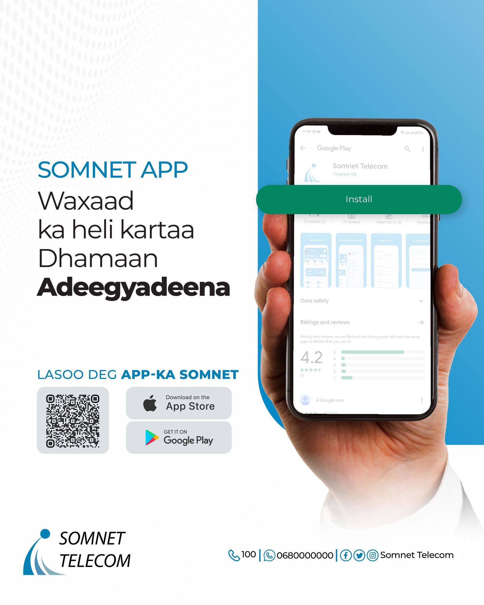 Somnet Telecom - #SomnetApp SomnetApp waa application ay... | Facebook