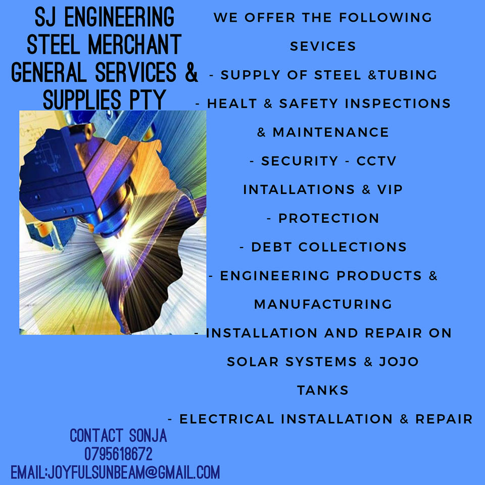 SJ Engineering General Services and supplies | Durban