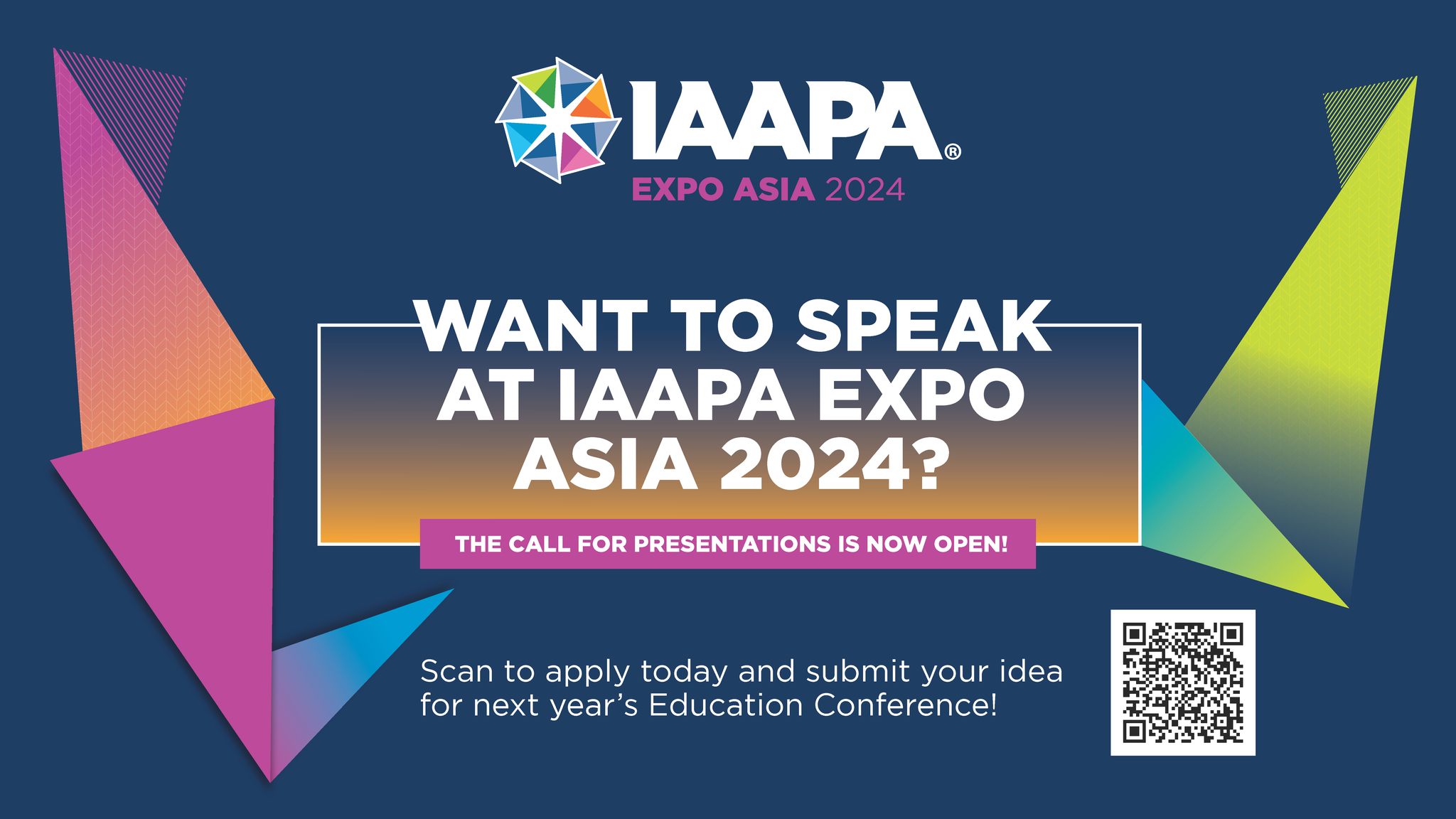 IAAPA - 🗣️The Call for Presentations for IAAPA Expo Asia 2024 is open ...