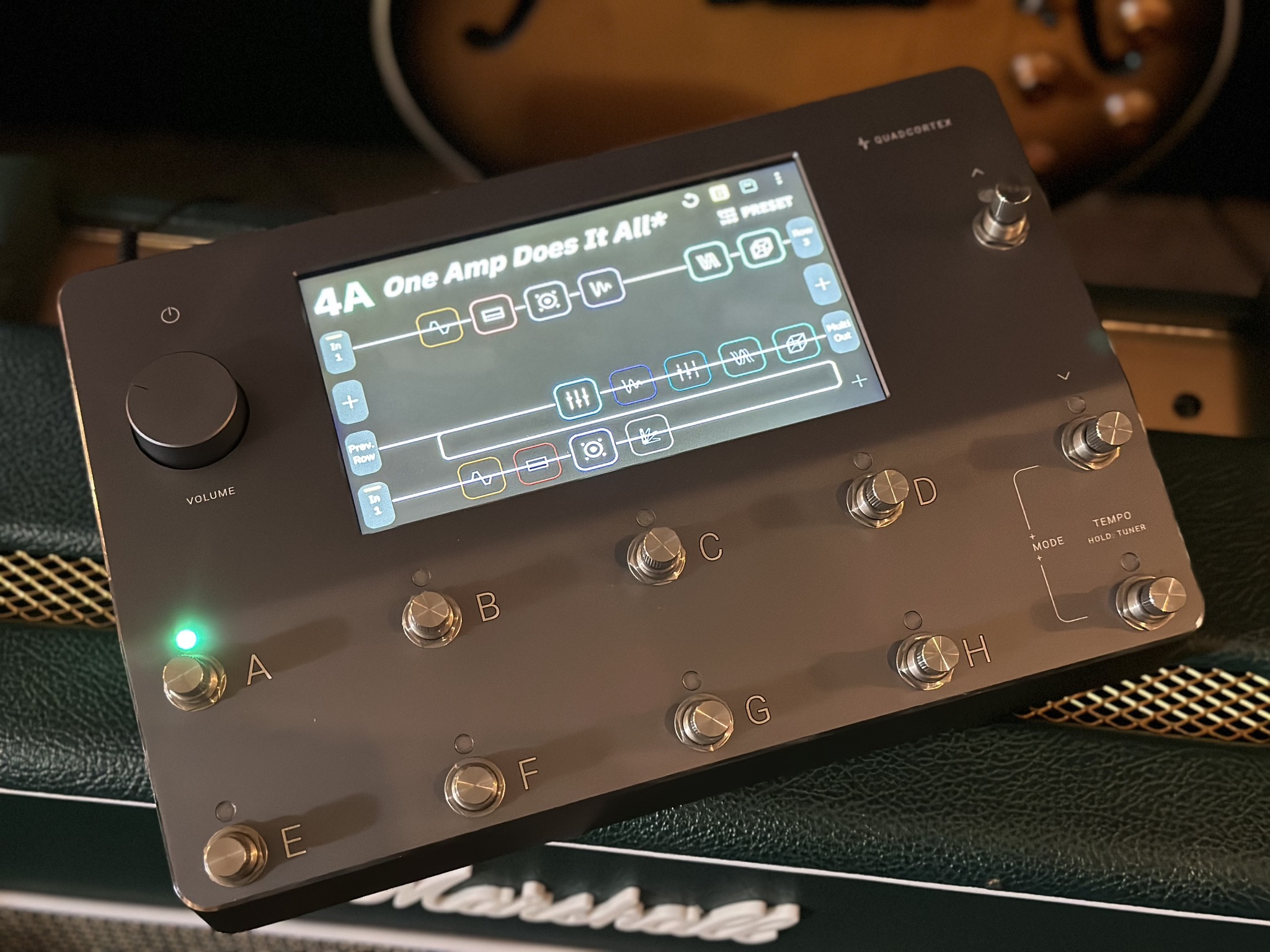 Check out the stunning Neural DSP Quad Cortex in an exclusive Red