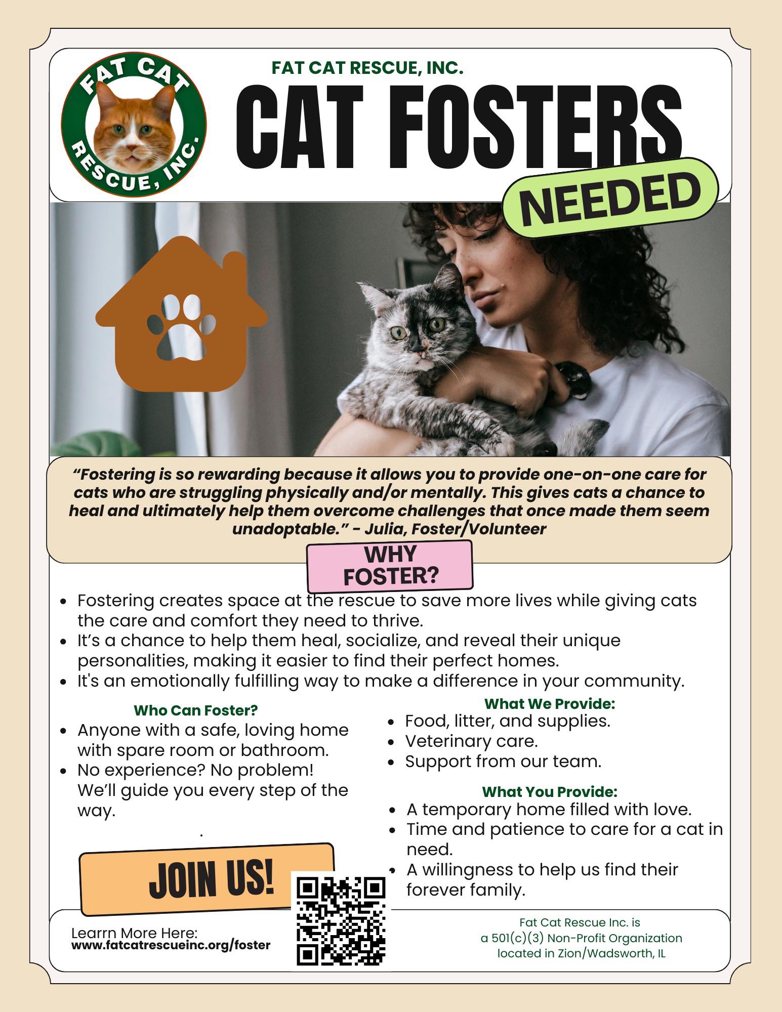 Fat Cat Rescue - 🐾 Be a Hero: Open Your Home to a Cat in... | Facebook