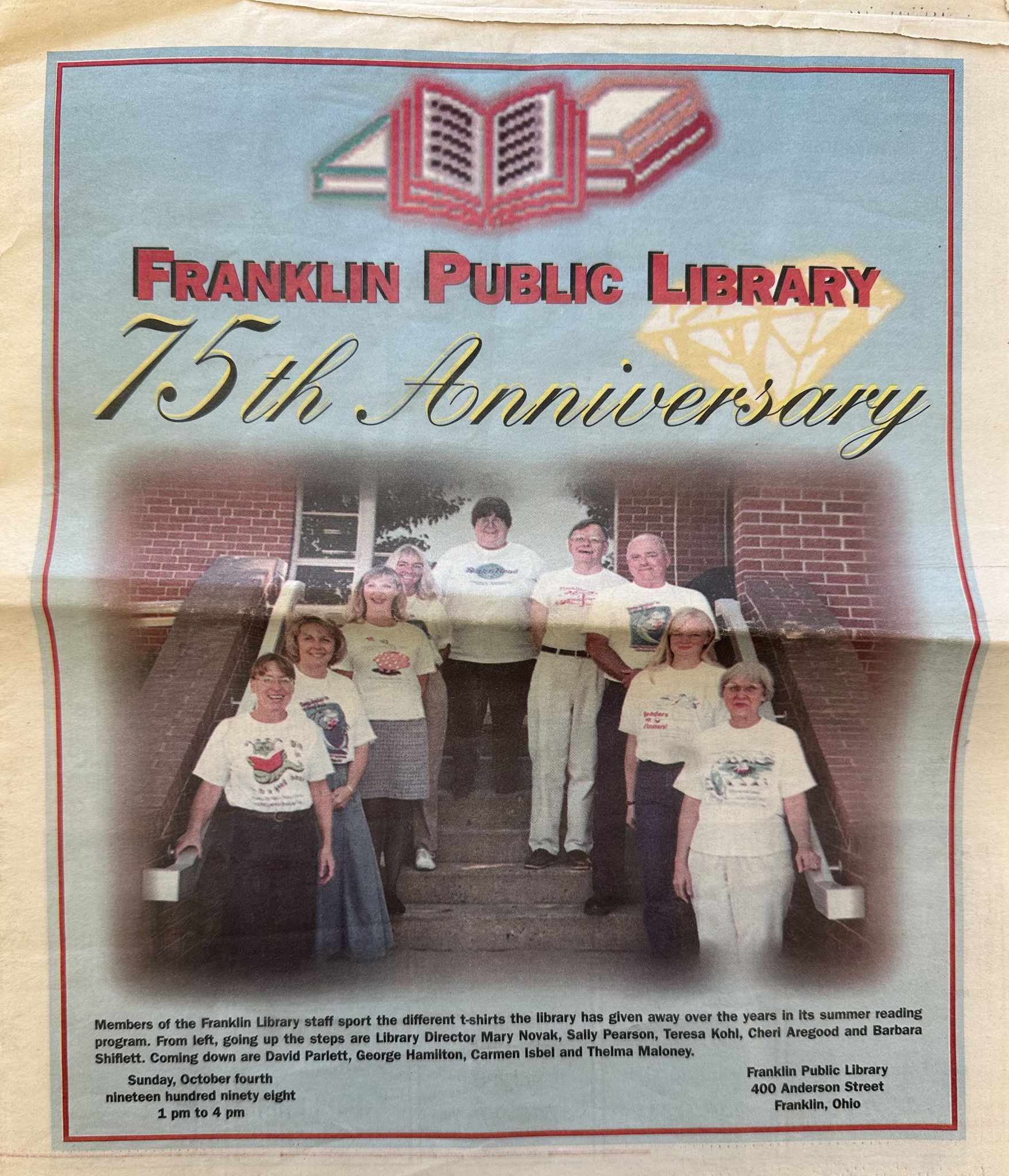 Throwback Thursday!... - Franklin-Springboro Public Library | Facebook