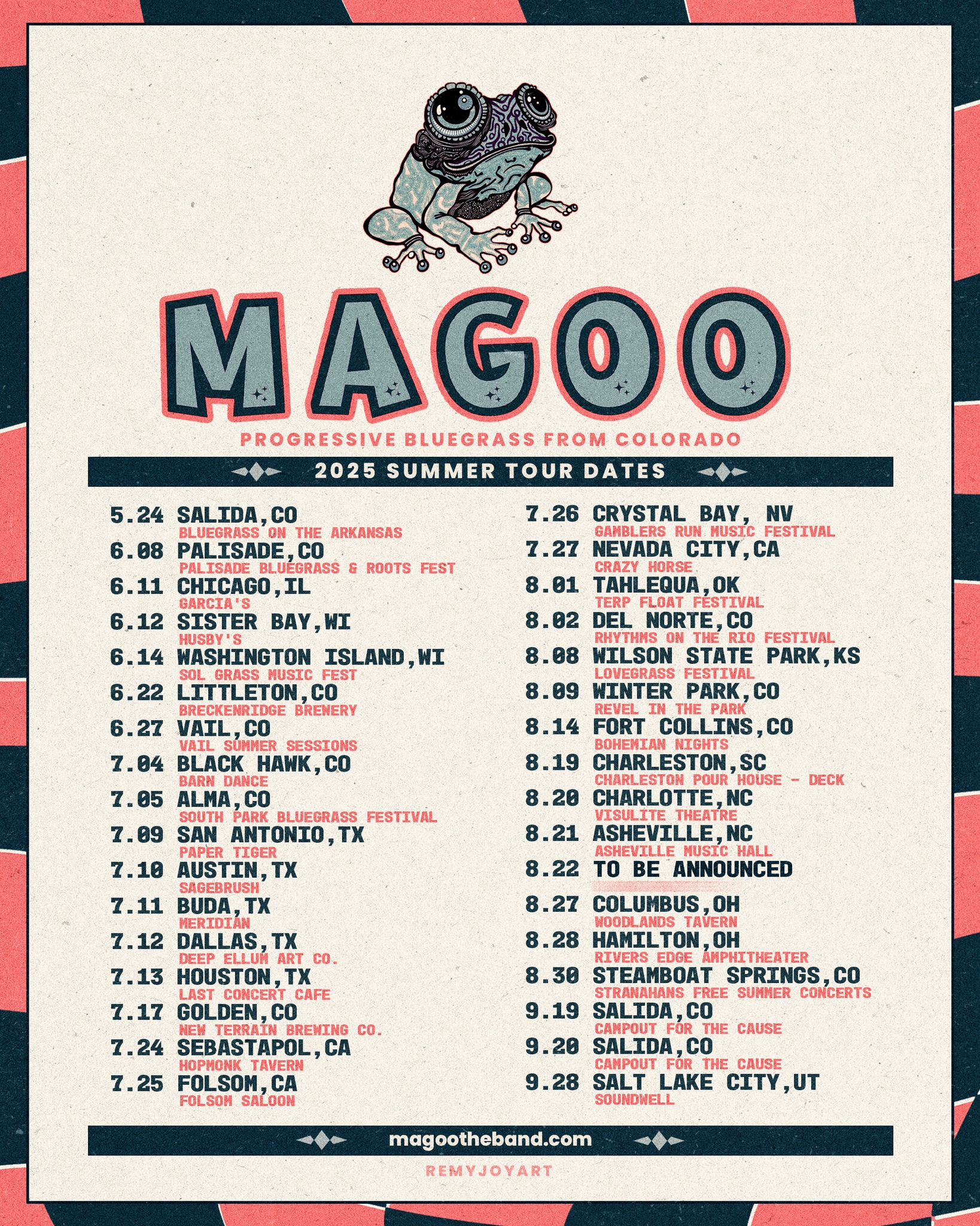 Magoo the band announces 2025 summer tour