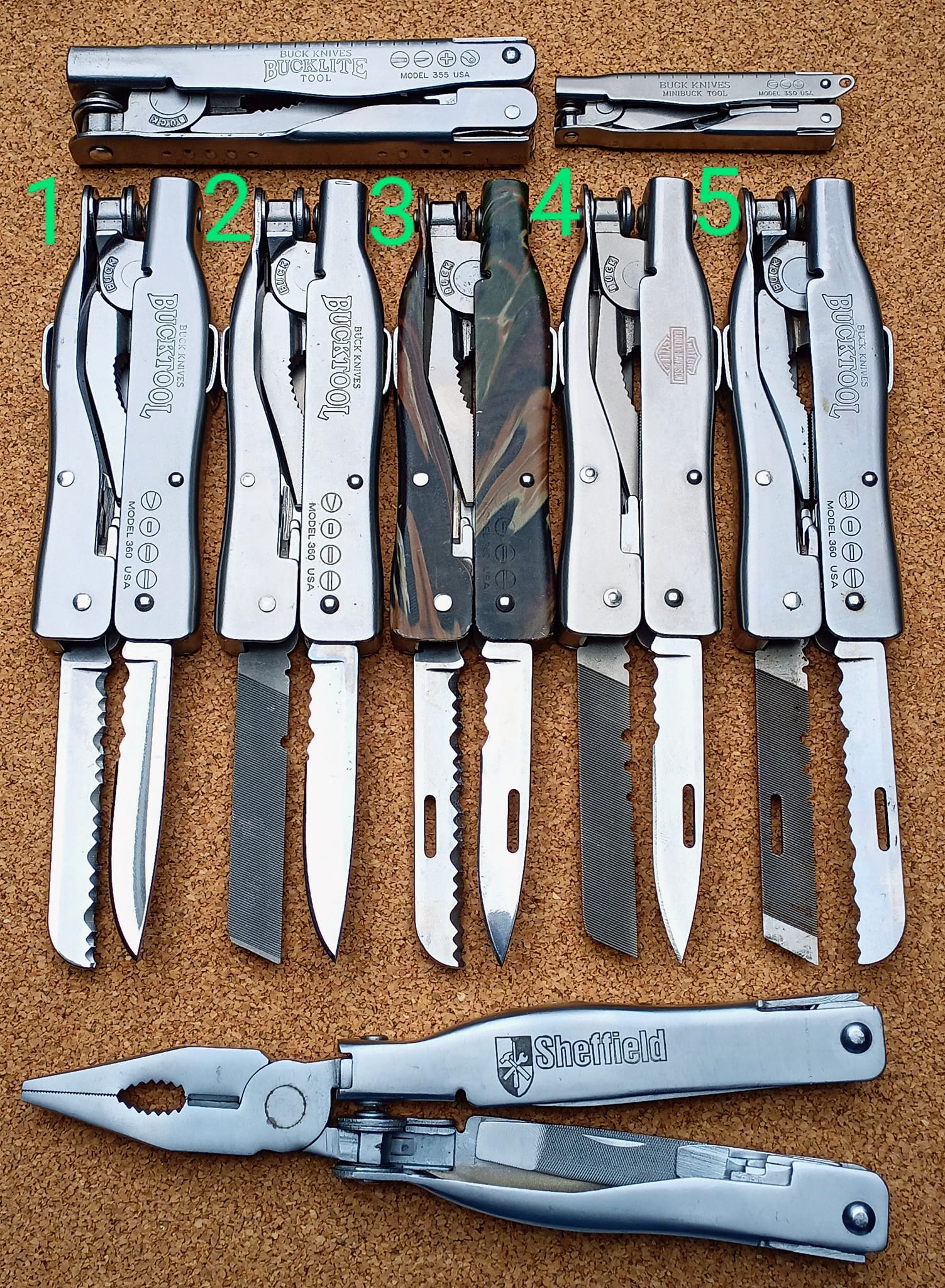 BUCKTOOL マルチツール BUCK KNIVES 【公式通販】