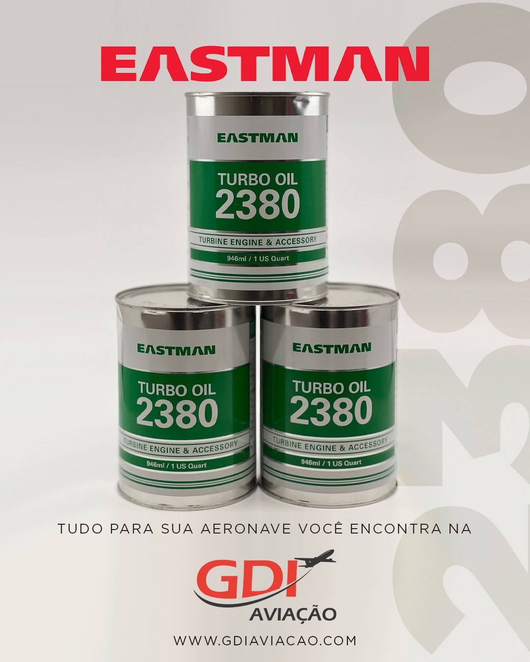 GDI - ️ Eastman Turbo Oil 2380: A escolha ideal para sua aeronave ...