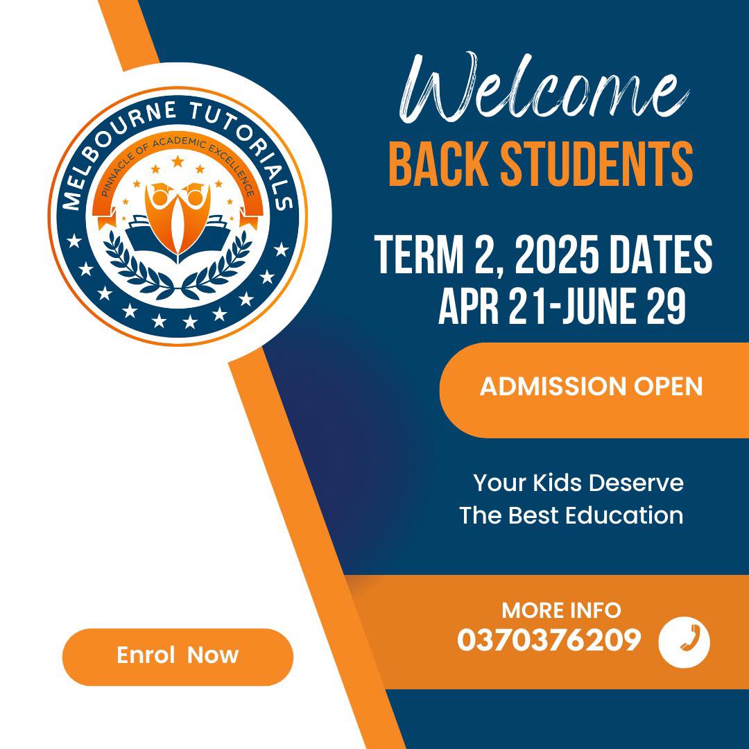 Melbourne - Melbourne Tutorials – Werribee Campus 📚 Enrolments Now Open ...