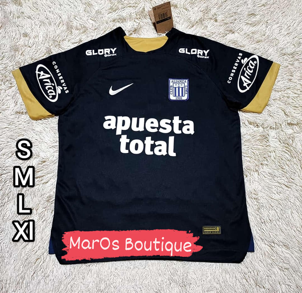 MAROS Boutique - Camiseta Alianza Lima 🖤💛🖤 Modelo Alterno...