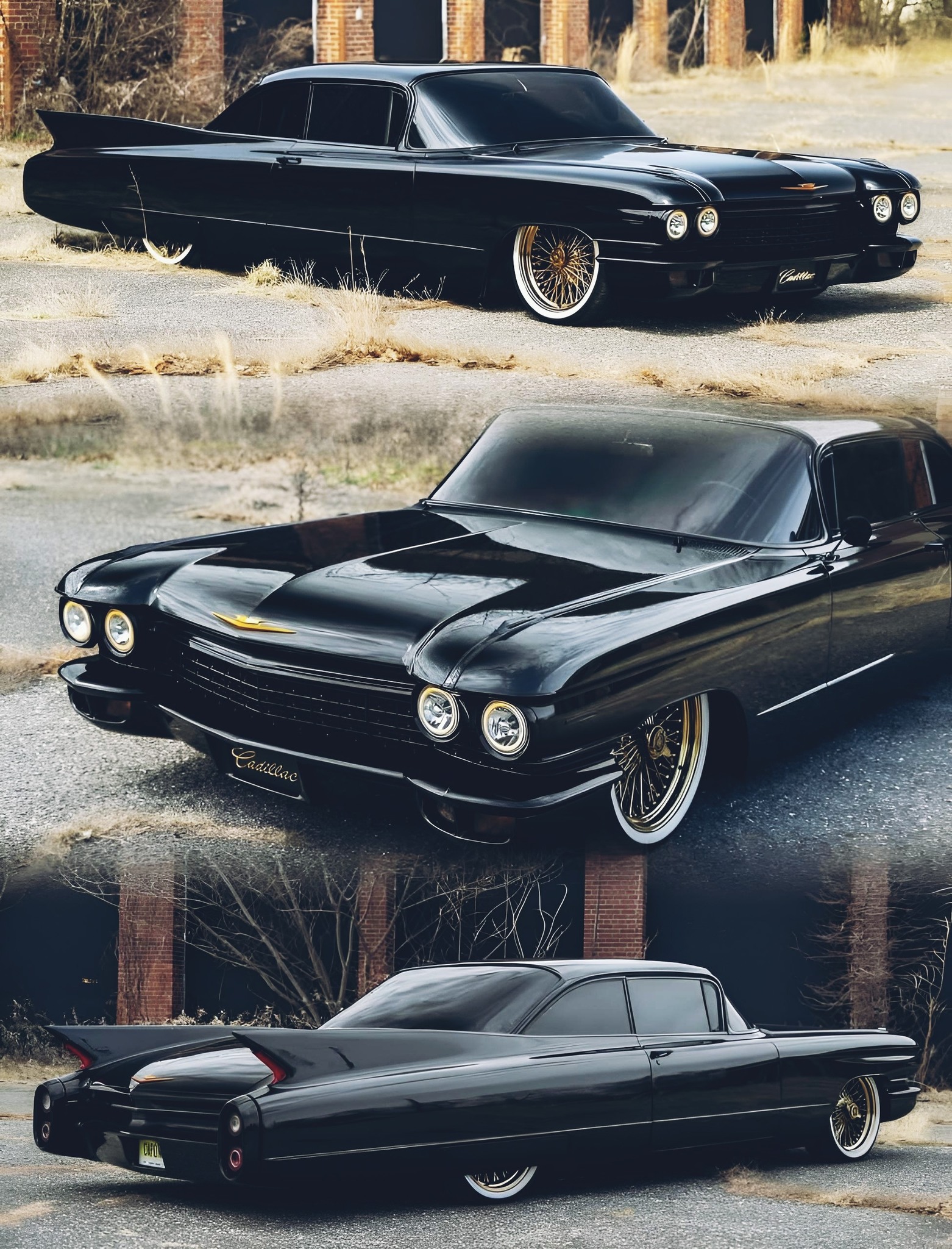 Modellino Cadillac Coupé De Ville 1949 Scala 1/43 – Road Signature, Nero, Pressofuso