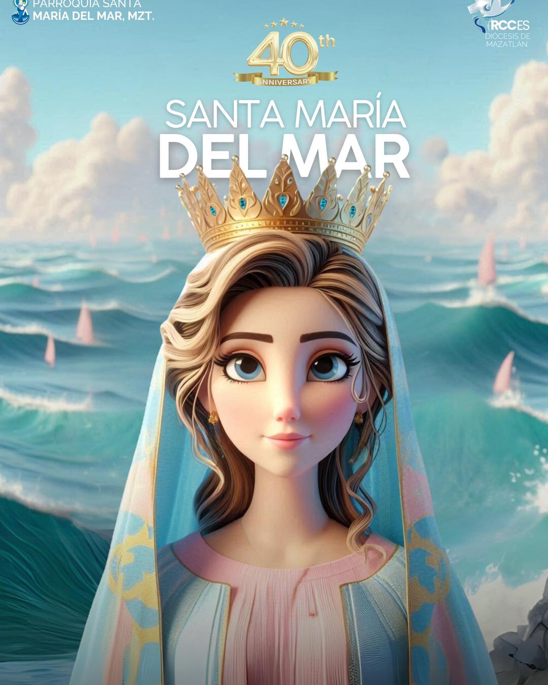 Renovacion - FELIZ DIA DE LA VIRGEN DE SANTA MARÍA DEL MAR DOMINGO 23 ...