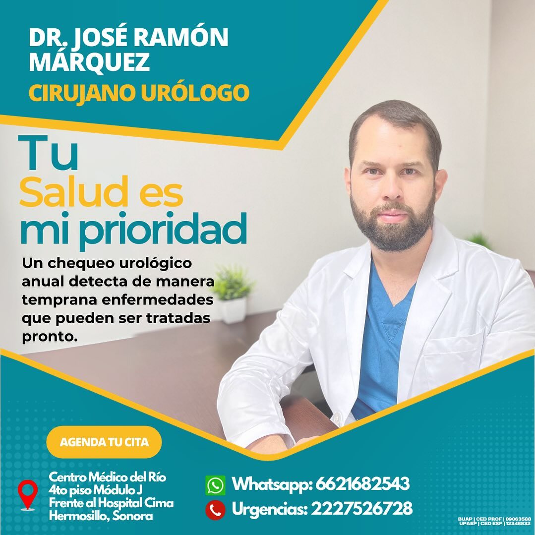 Urólogo en Hermosillo- Dr. José Ramón Márquez | Hermosillo